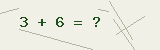 Math captcha